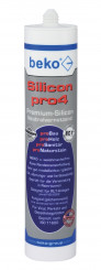 Beko Silicon pro4 Premium grauweiß, 310 ml 