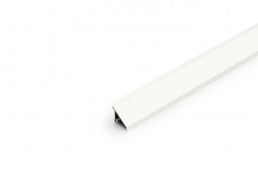 Wandanschlussprofil Vario Line 114, Color Platinweiß