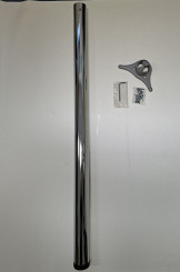 M-Beschläge Tischbein Ø60x1100 mm, verchromt, 1 Stück, 1503110 