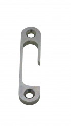 GSG Schließblech 16b/3 rund Stahl verz. 