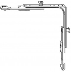 Winkhaus Eckumlenkung E11.F 2 Sicherheitszapfen klemmbar