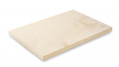 Europ. Birken Multiplexsperrholz, Qualität: BB/BB (II/II gem. EN 635) Interior gem. EN 314 Klass