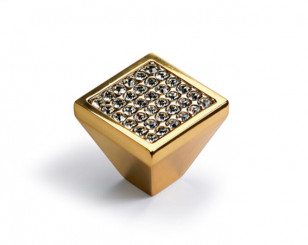 Möbelknopf Lodi Goldfarben