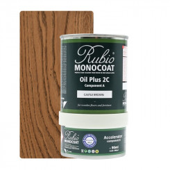 RMC Interior Oil Plus 2C Castle Brown, 390 ml 