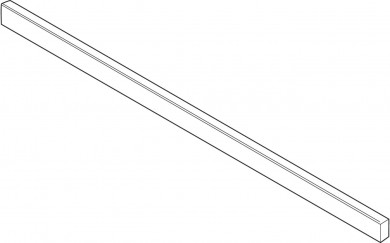 Blum Legrabox Querreling seidenweiß, bis KB=1200 mm