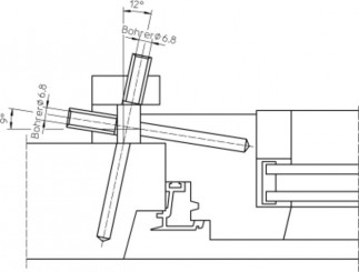 Simonswerk Baka Bohrlehre KR 