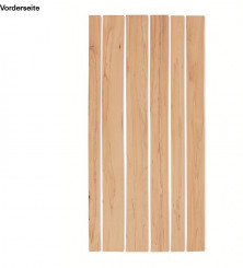 Pollmeier Buche ged. colour 52 mm besäumt 