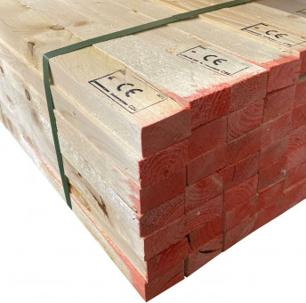 CE Latten Fichte-Tanne roh-trocken - <p>CE zertifizierte Latten aus Fichten-/Tannenholz mit unbehandelter Oberfläche</p>
