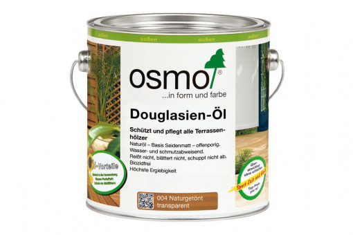 Osmo Douglasien-Öl 004 - Osmo Douglasien-Öl 004, 
naturgetönt seidenmatt, 2,5 Liter
11500019