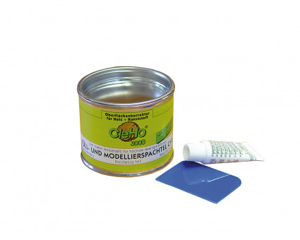 Cleho Füll- und Modellierspachtel C14, 1421012 - Cleho Füll- und Modellierspachtel C14
192g Dose mit 8g Härter, 1 Modellierspatel 1421012