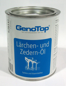 GenoTop Lärchen-Zedern-Öl - GenoTop Lärchen-Zedern-Öl 
2,5 Ltr.
40632