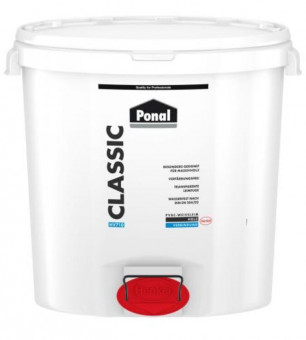 Henkel Ponal Classic 30 kg Eimer PN2 - Henkel Ponal Classic (Holzleim),
PVAC-Weißleim mit Auslaufhahn, 
30 kg Eimer PN2
