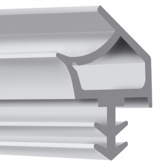 Ellen Dichtung K2953 - <p>Flügelfalz-Türanschlagdichtung für einen Falz von 12 mm</p>

<p>Material: TPE, 5 mtr. Rolle</p>
