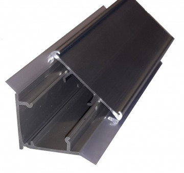 Wandanschlussprofil Delta - Wandanschlussprofil Delta
für 34 mm Dekorstreifen, 4000 mm
97685