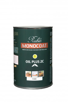 RMC Interior Oil Plus A-Komponente Pure - RMC Interior Oil Plus A-Komponente
Pure (Farblos) R101 (26)
für Parkett und Möbel
Rubio Monocoat
Reichweite: 30-50 m² / Liter
1 L Dose
R002055