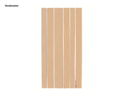 Pollmeier Buche ged. 52 mm, besäumt - Pollmeier Buche ged. 52 mm, besäumt, KD,
vorgeschliffen 48,5 mm
Superior, 3350 mm lang
Holzfeuchte 10 % +/- 2 %
