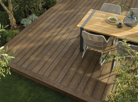 Terrassendiele Enhanced Grain Antique Oak - Millboard Terrassendiele, Massivprofil, Enhanced Grain Antique Oak | 2