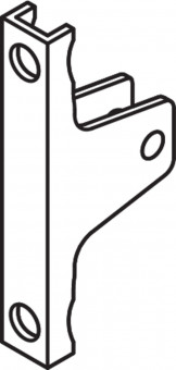 Blum Legrabox Frontbefestigung Höhe M zum Schrauben - Blum Legrabox Frontbefestigung,
Höhe M, Schrauben, symmetrisch,
verzinkt, ZF7M7002 | 2