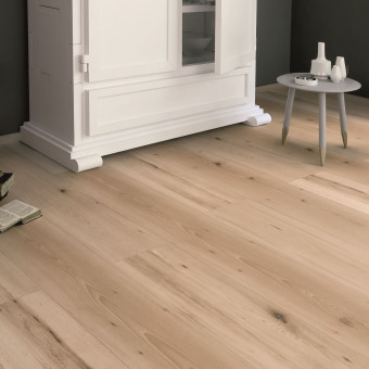 Kaindl Classic Touch Buche Swaran - Kaindl Classic Touch Buche Swaran, 
Oberflächenoptik matt geölt, direktbeschichteter Laminatboden, Nutzungsklasse 23/32,
Trägermaterial: HDF Optima, Abriebklasse AC 4
9 Stück / Pack = 2,40 qm
52 Pakete / Palette = 124,92 qm
100% PEFC zertifiziert, DN | 3